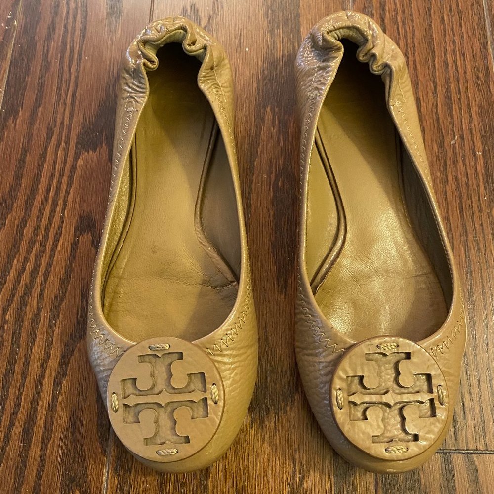 Tory Burch Tan Flats
